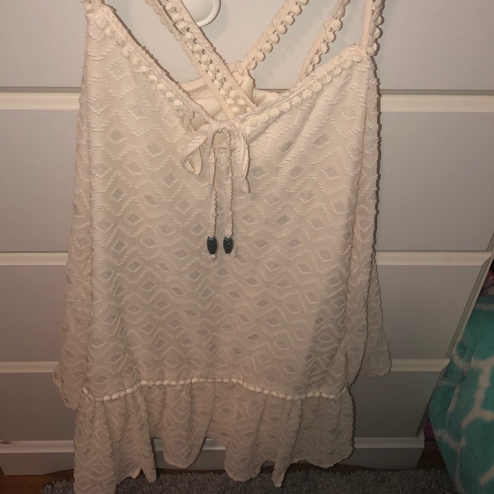 lace dress/shirt size XS